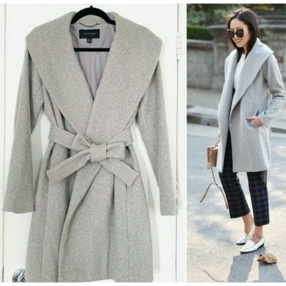 Ann taylor wool wrap coat Clearance